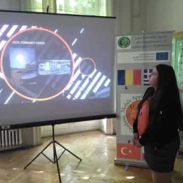 Młodzież ZSP 1 w Rumunii