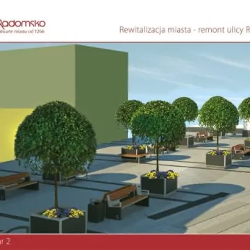 Wizualizacja. Ulica Reymonta po nowemu