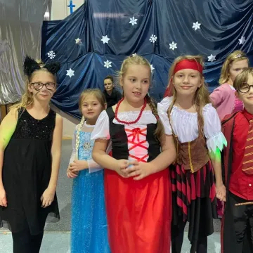Bal karnawałowy w szkole w Kietlinie