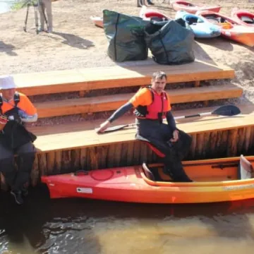 Otworzyli szlak kajakowy na Pilicy