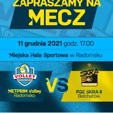 METPRIM Volley Radomsko kończy rok ze Skrą. Siatkarze proszą o doping