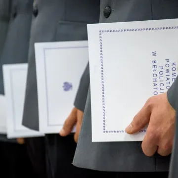 Bełchatów: Święto Policji - były awanse i życzenia