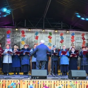 Miejska wigilia na placu 3 Maja