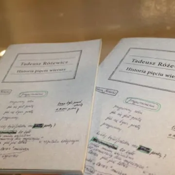 Różewicz w bibliotece