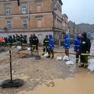 Wielkie ulewy i silny wiatr. Trudny weekend w Łódzkiem