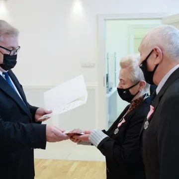 Złoci małżonkowie otrzymali medale