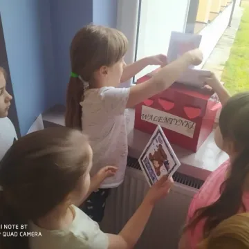 Walentynki „zerówiaków” z PSP nr 8 w Radomsku