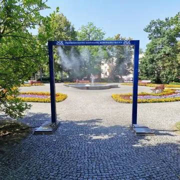 Kurtyna wodna na upalne dni