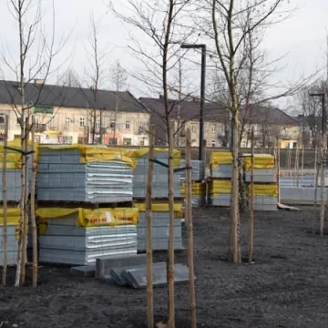 Rewitalizacja parku przy ul. Sierakowskiego na ukończeniu