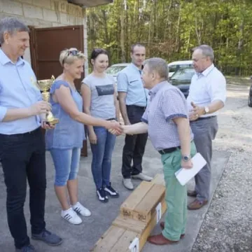 Spartakiada Samorządowców na strzelnicy w Jasieniu