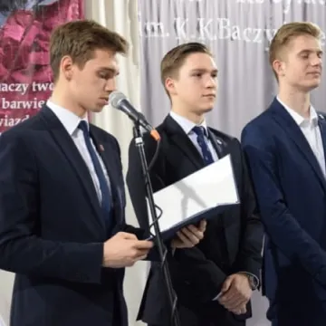 Dzień patrona w II LO w Radomsku