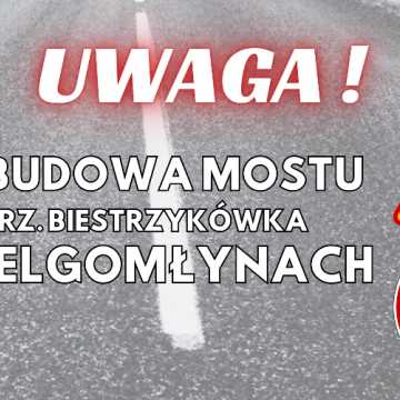 Przebudowa mostu nad rzeką Biestrzykówką. Zamknięcie drogi powiatowej i objazdy od 19 sierpnia