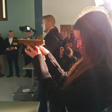 W szkole w Kietlinie otwarto wirtualną strzelnicę