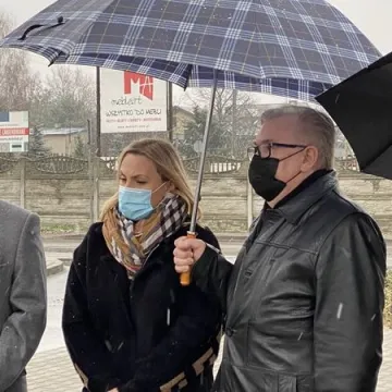 Wicewojewoda na otwarciu Starej Drogi w Radomsku