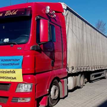 Transport darów wyjechał z Radomska do Wozniesienska