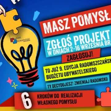 Zgłoś projekt do Radomszczańskiego Budżetu Obywatelskiego!