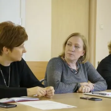 Dyrektorzy szkół na naradzie