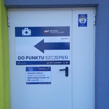 Punkt Szczepień Powszechnych przeciwko COVID-19 w nowej lokalizacji