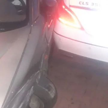 Kolizja na parkingu Galerii Radomsko