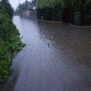 Zalane domy, rondo i uszkodzona obwodnica