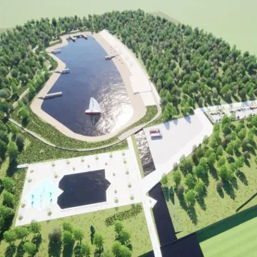 Wymysłówek. Co tam się zadzieje? Plaża miejska, sezonowe baseny, domki dla seniorów...