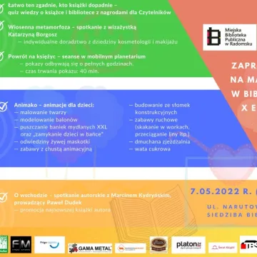 Przed nami Tydzień Bibliotek w Radomsku