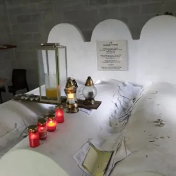 Oddali hołd zamordowanym Żydom z Przedborza