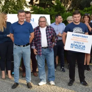 Drużyna Koalicji Obywatelskiej zaprezentowana 