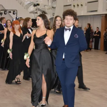 Studniówkowy bal maturalny I LO w Radomsku