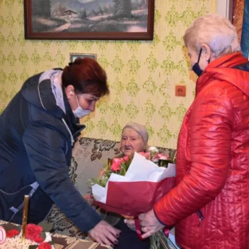 100. urodziny mieszkanki gminy Kamieńsk