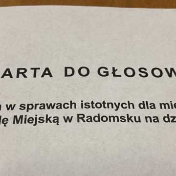 Szczegółowe wyniki referendum w Radomsku