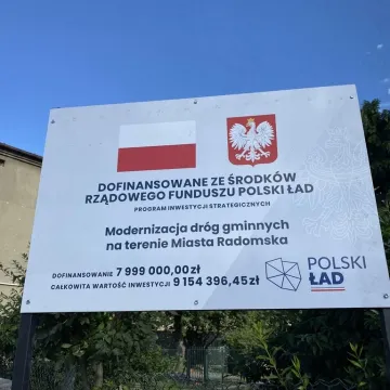 Przebudowa ulicy Fabianiego w Radomsku idzie zgodnie z planem