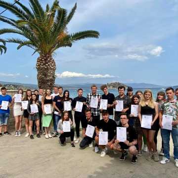 Miesiąc z Erasmusem zakończony. Uczniowie Drzewniaka szkolili się w Grecji
