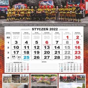 Gm. Kamieńsk: strażacy rozdadzą mieszkańcom kalendarze