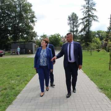 Poseł Anna Milczanowska z wizytą w gminie Gomunice
