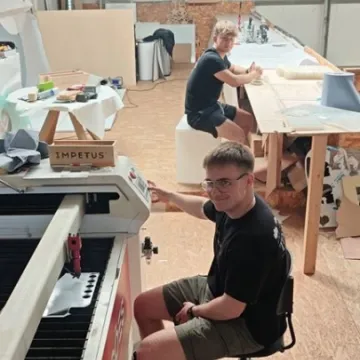 Zakończenie stażu uczniów ZSE z certyfikatami