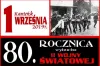 Kamieńsk: Program obchodów 80. rocznicy wybuchu II Wojny Światowej