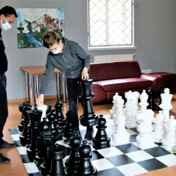 Spotkanie z szachami w muzeum w Radomsku