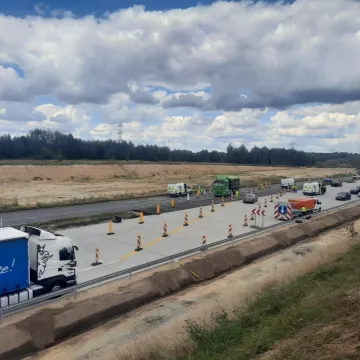 Kierowcy ruszyli fragmentem autostrady A1
