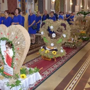 Parafialne święto plonów w Kamieńsku