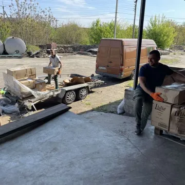 Kolejne dary z Radomska dotarły do Wozniesieńska