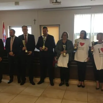 Laureaci Spartakiady Samorządowej nagrodzeni