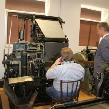 Pierwsze urodziny Muzeum Drukarstwa w Radomsku