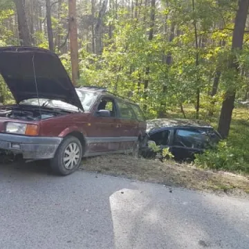 Wypadek drogowy w miejscowości Katarzynów