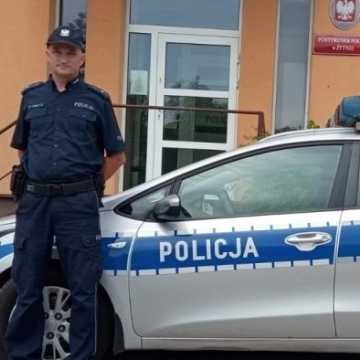 Policjant z Radomska wśród najlepszych funkcjonariuszy w województwie