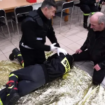 Szkolili się strażacy ochotnicy