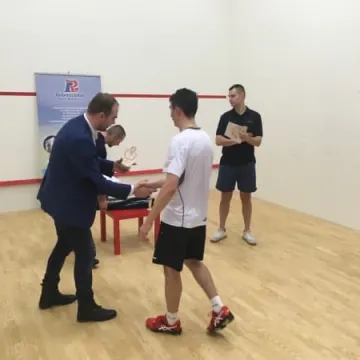 Turniej w squasha o Puchar Starosty Radomszczańskiego 