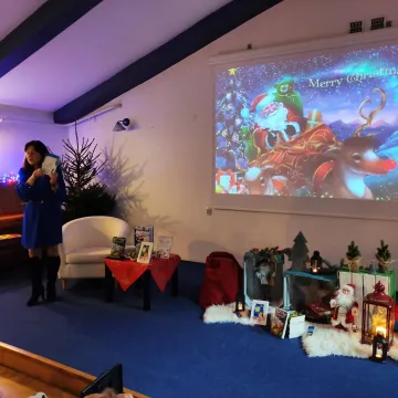 Mikołajki w bibliotece w Radomsku