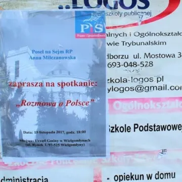 Do Wielgomłyn przyjedzie poseł Milczanowska