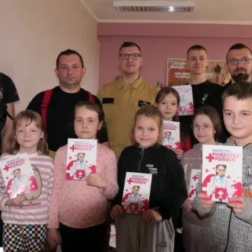 „Czad i ogień – obudź czujność” – akcja w szkole w Strzałkowie